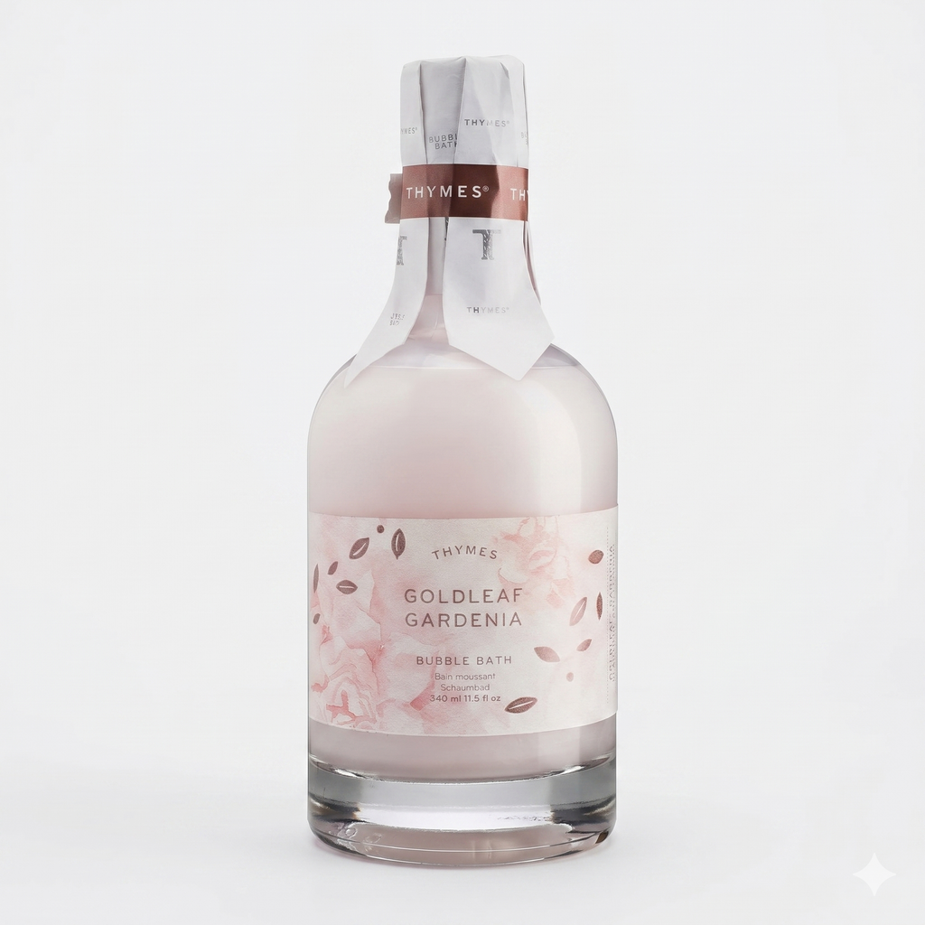Thymes Bubble Bath - 11.5 Fl Oz - Goldleaf Gardenia