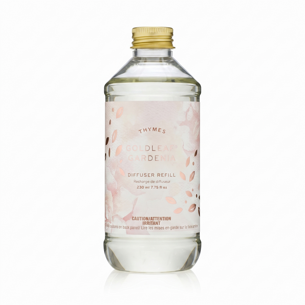 Thymes Reed Diffuser Oil - 7.75 Fl Oz - Goldleaf Gardenia