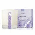 Thymes Aromatic Jar Candle - Lavender Scented Candle for a Soothing Home Fragrance - Matte White Candles (7.5 oz)