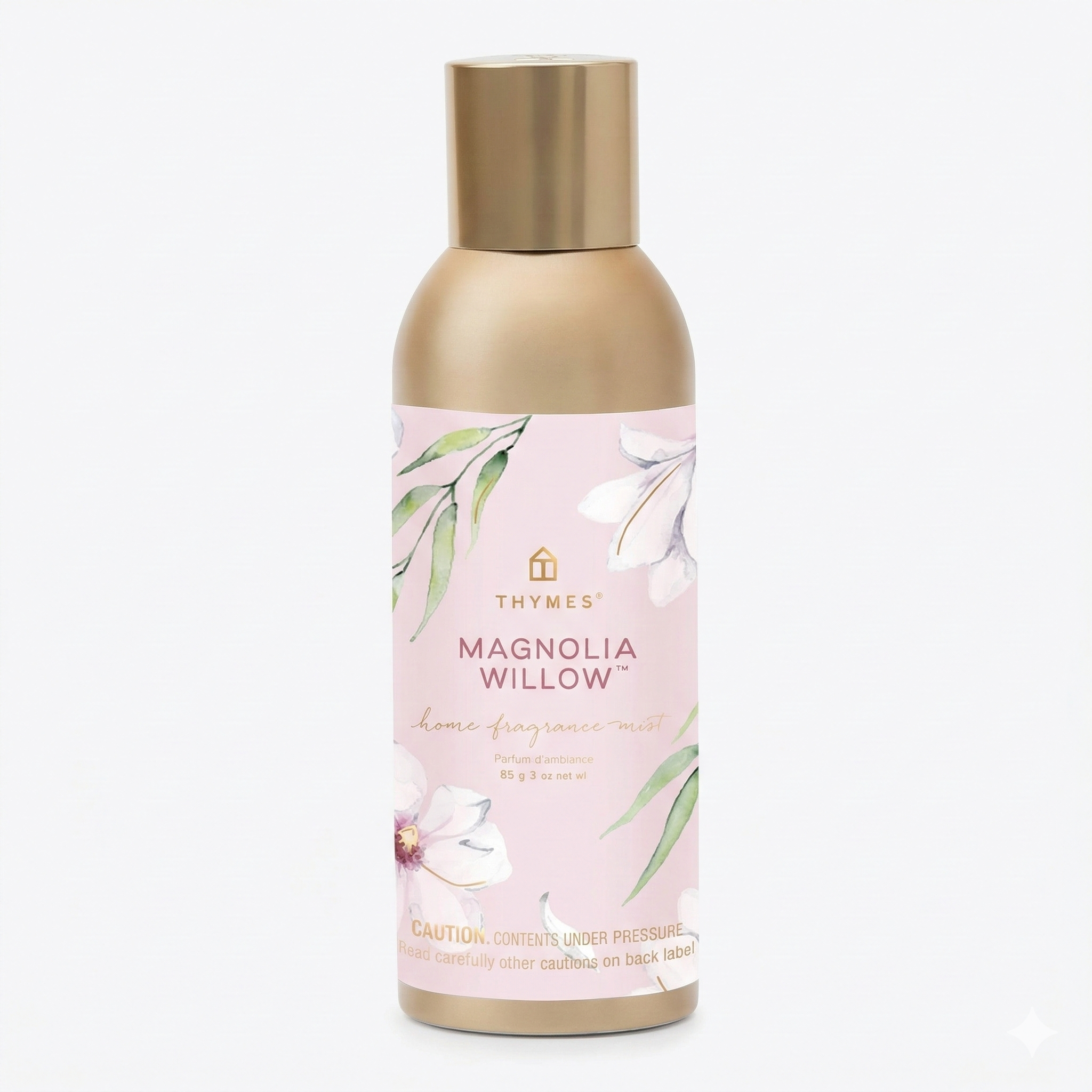 Thymes Home Fragrance Mist – Room Air Fresheners for Home Long Lasting – Air Freshener Spray – Premium Home Fragrance – Airy Notes of Willow, Magnolia, Mandarin & Jasmine (Magnolia Willow, 3 oz)