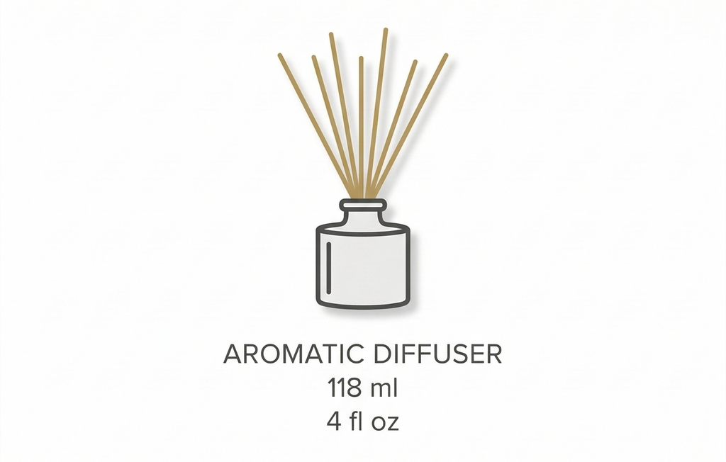 Thymes Petite Diffuser - 4 Fl Oz - Goldleaf