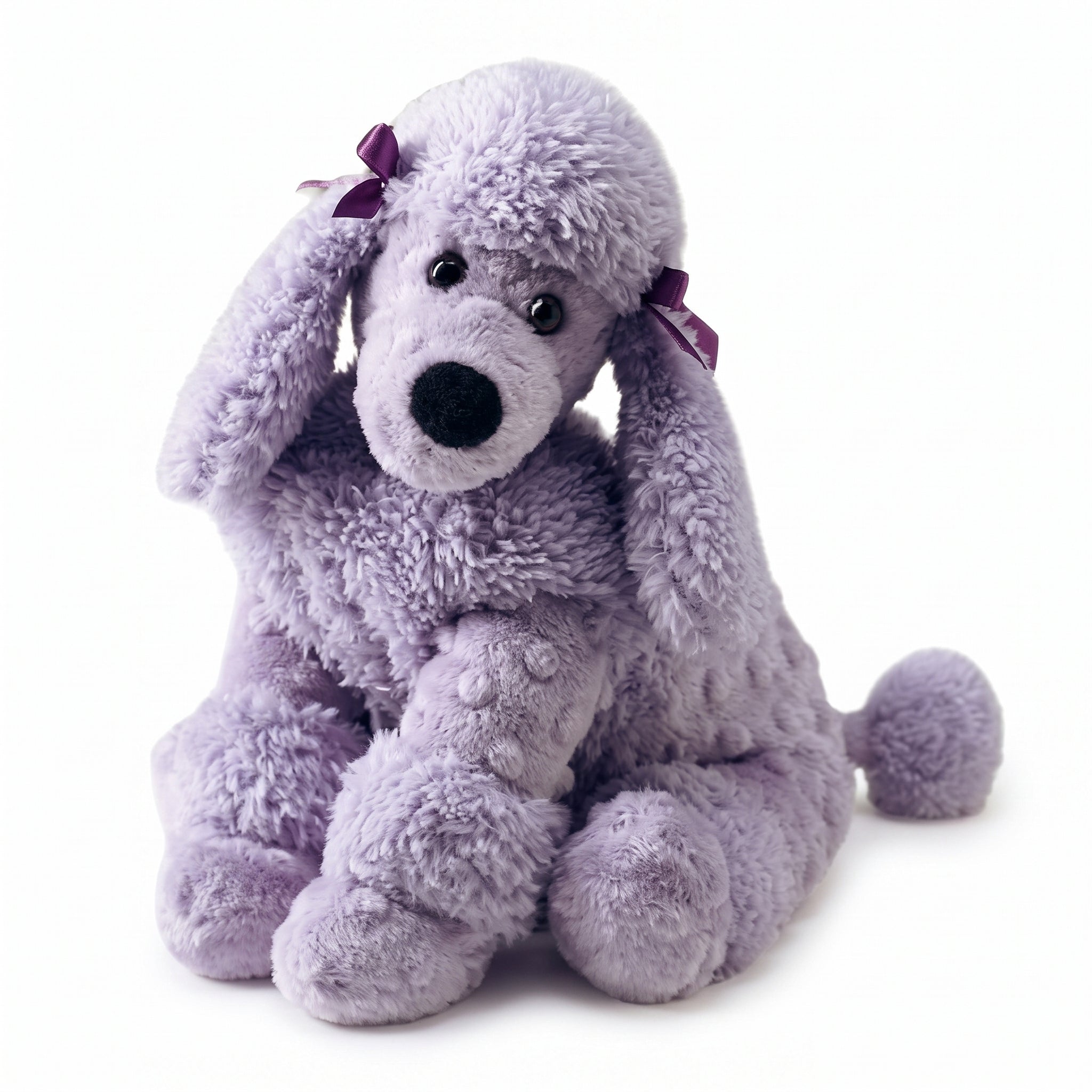 Sonoma Lavender Microwaveable Aromatherapy Stuffed Pillows, Plush Dog, Lavender Scented with Removable Washable Cover (Poodle)