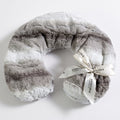 Sonoma Lavender Luxury Lavender Heatable/Chillable Neck Pillow, Microwaveable for Neck and Shoulders with Removable Washable Covers, Great for Relaxation and Pain Relief (Angora Platinum)