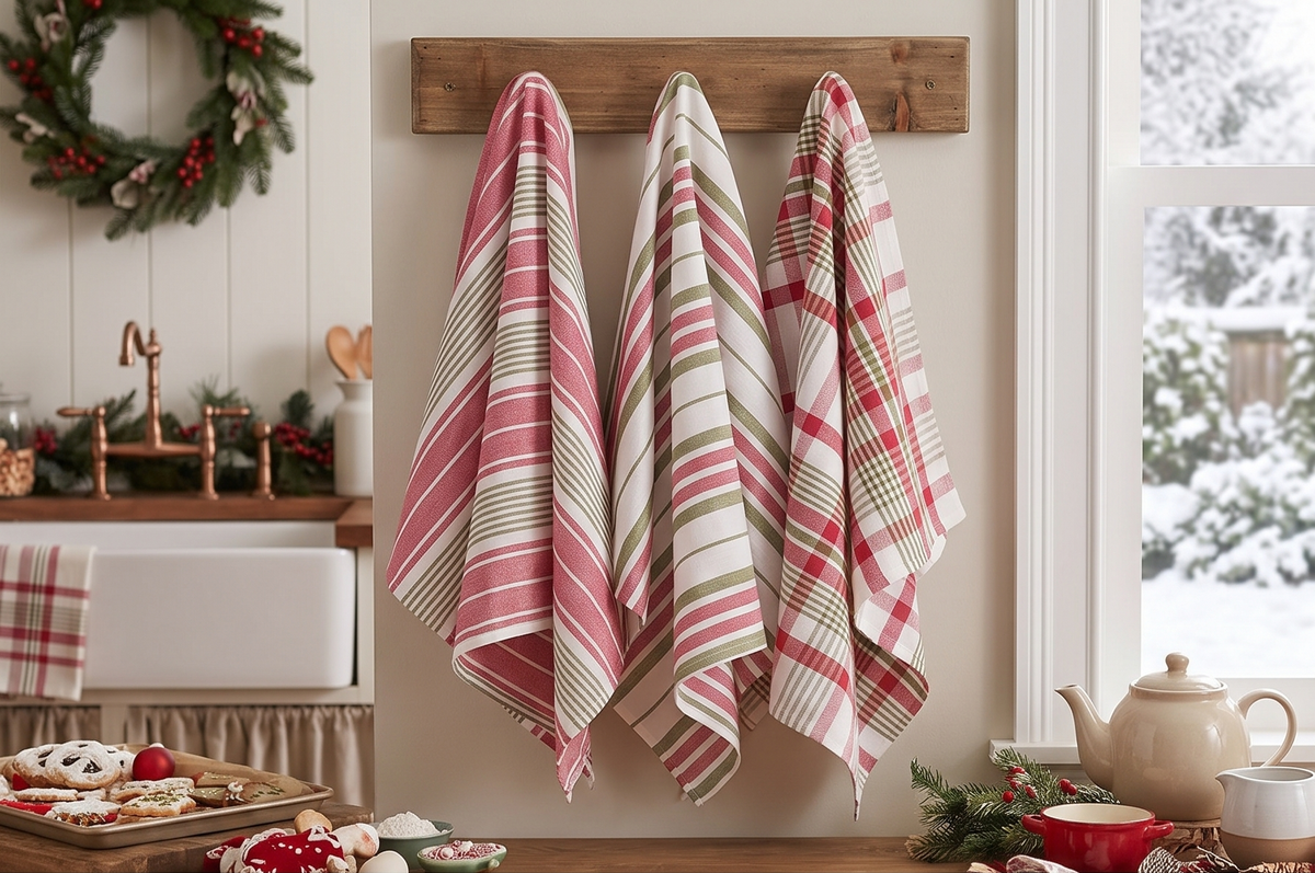 Now Designs, Towel Set Pure Kitchen Holiday