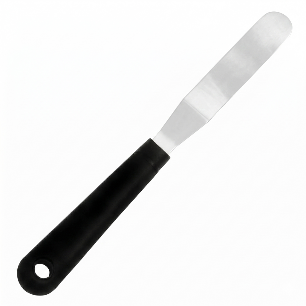 Fat Daddio's SPAT-4OS Stainless Steel Offset Spatula, 4 inch