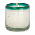 Paddywax La Playa, Cactus Flower + Bamboo Scented Candle in Reusable Hand-Blown Bubble Glass, Soy Wax Candle with Approx. 40 Hour Burn Time, Decorative Gift Candle for Home, Cactus Flower + Bamboo