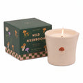 Paddywax Bistro Hand Painted Scented Candle in Ceramic Reusable Food-Safe Jar with Gift Box, Soy Candle with Approx. 56 Hour Burn Time, Wild Mushroom, 8 oz