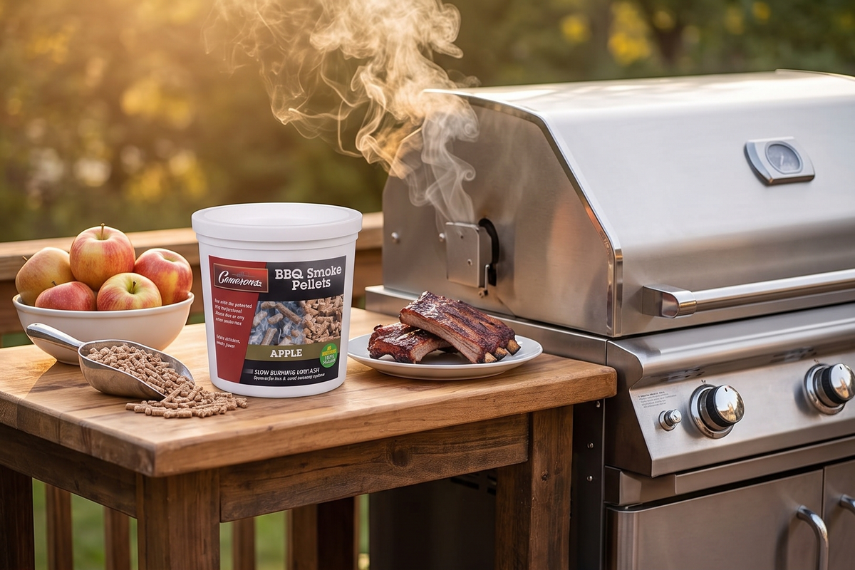 Camerons Premium Wood Pellets - 1 Pint Apple