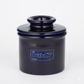 Butter Bell - The Original Butter Bell crock by L Tremain, a Countertop French Ceramic Butter Dish Keeper for Spreadable Butter, Café Retro Collection, Cobalt Blue, Glossy Finish