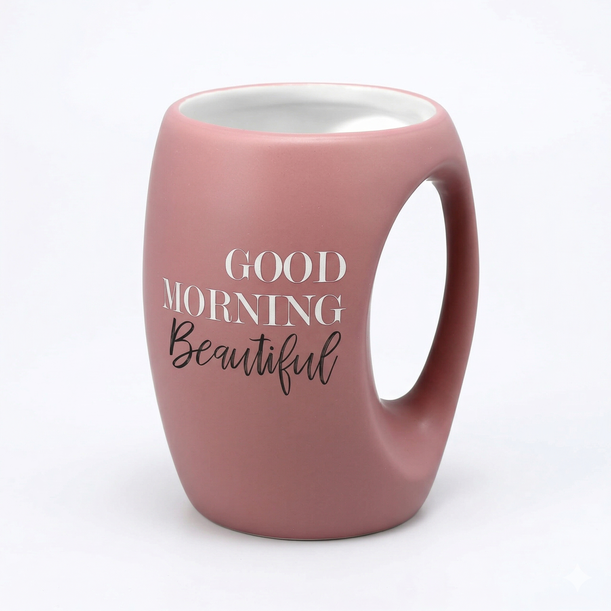 Pavilion - Good Morning Beautiful - 16 Oz Stoneware Huggable Coffee Cup Mug