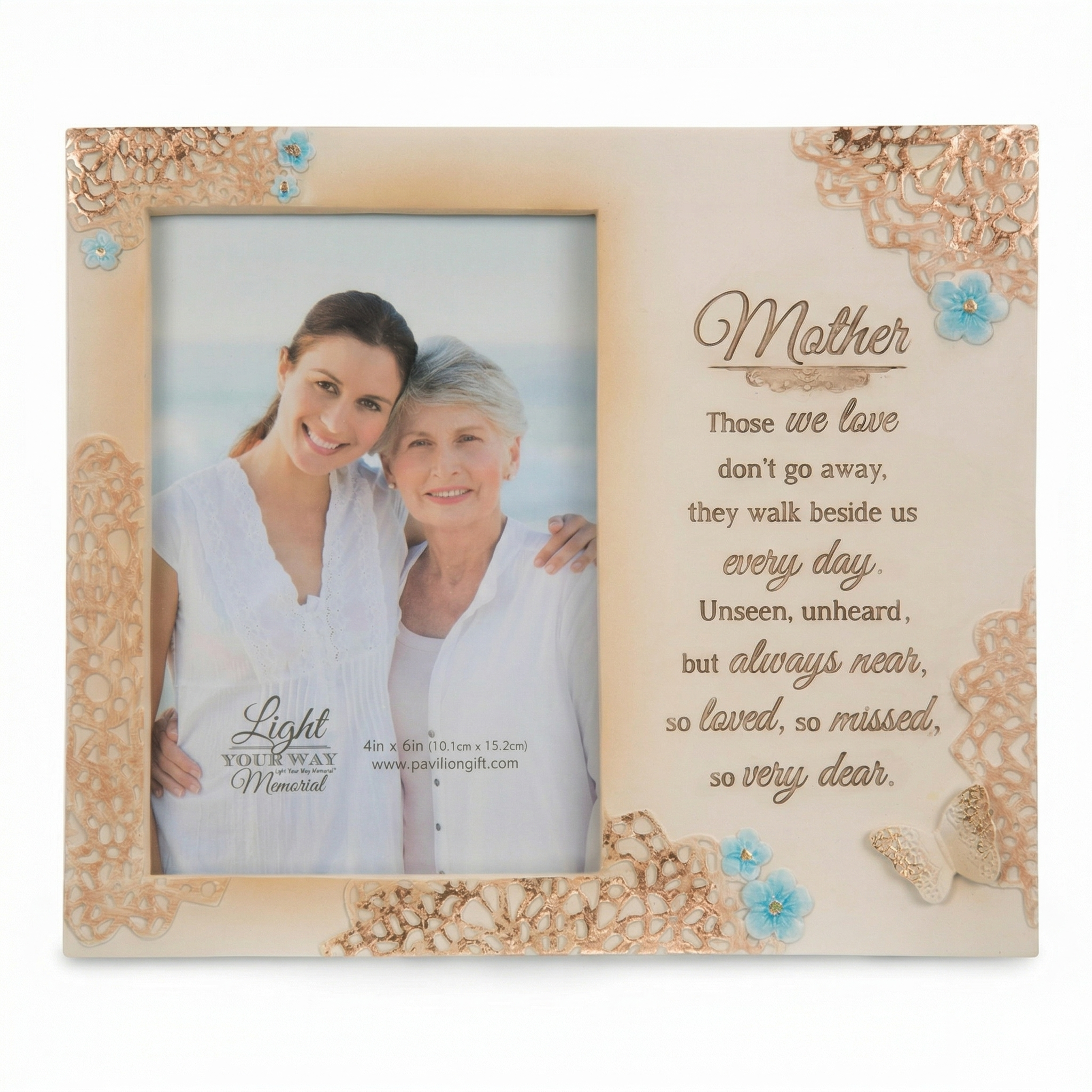 Pavilion Gift Company - Mother Memorial 4x6 Inch Picture Frame