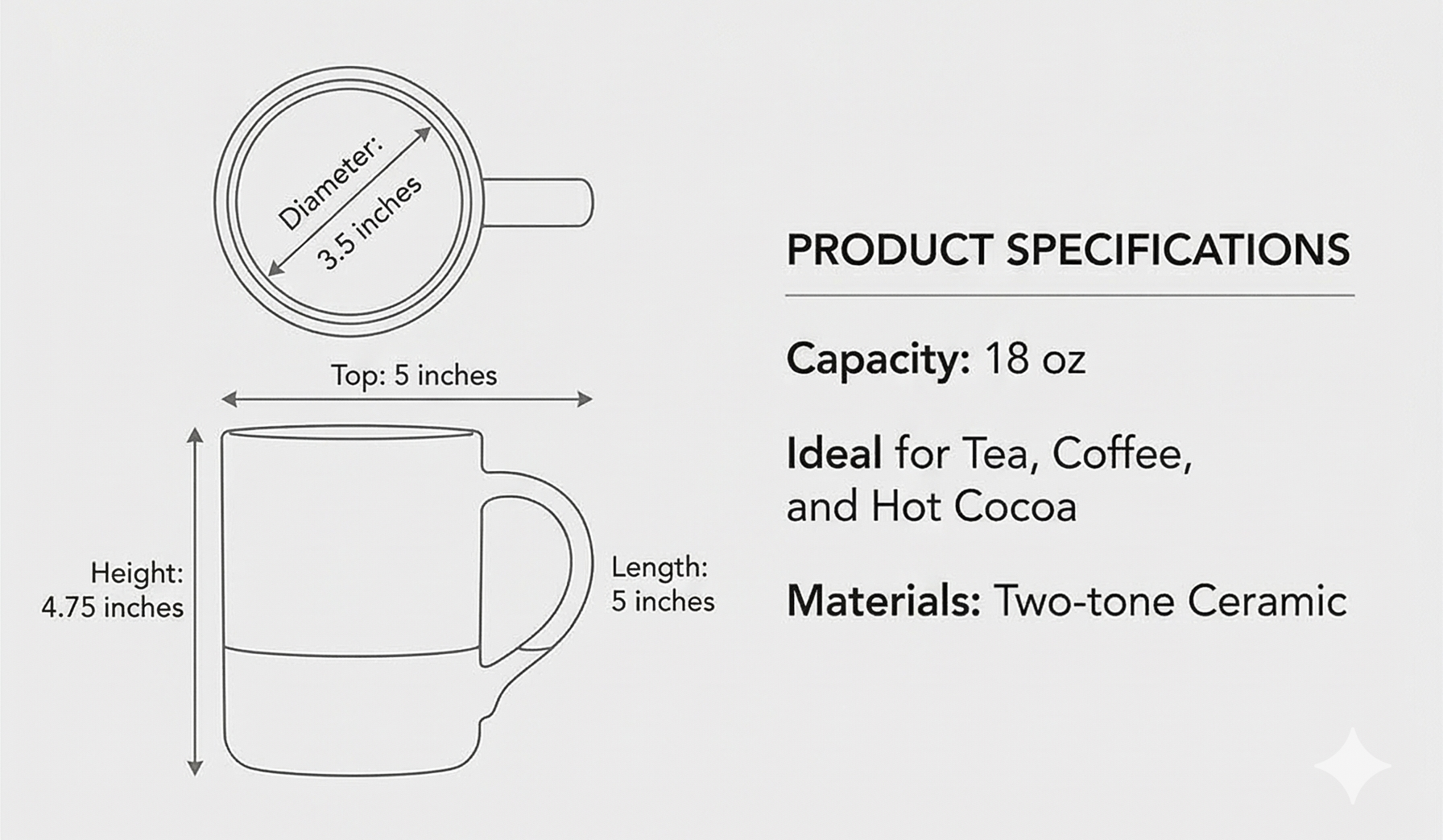 Pavilion - 18 oz Large Coffee Cup Mug (You're The Man)