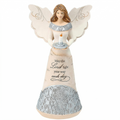 Pavilion Gift Company - Light - 9" Angel Holding a Candle
