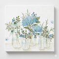 CounterArt Mason Jar Florals 3mm Tempered Glass Cutting Board 15” x 12” Serving Board Charcuterie Board