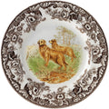 Spode Woodland Hunting Dogs Golden Retriever Salad Plate