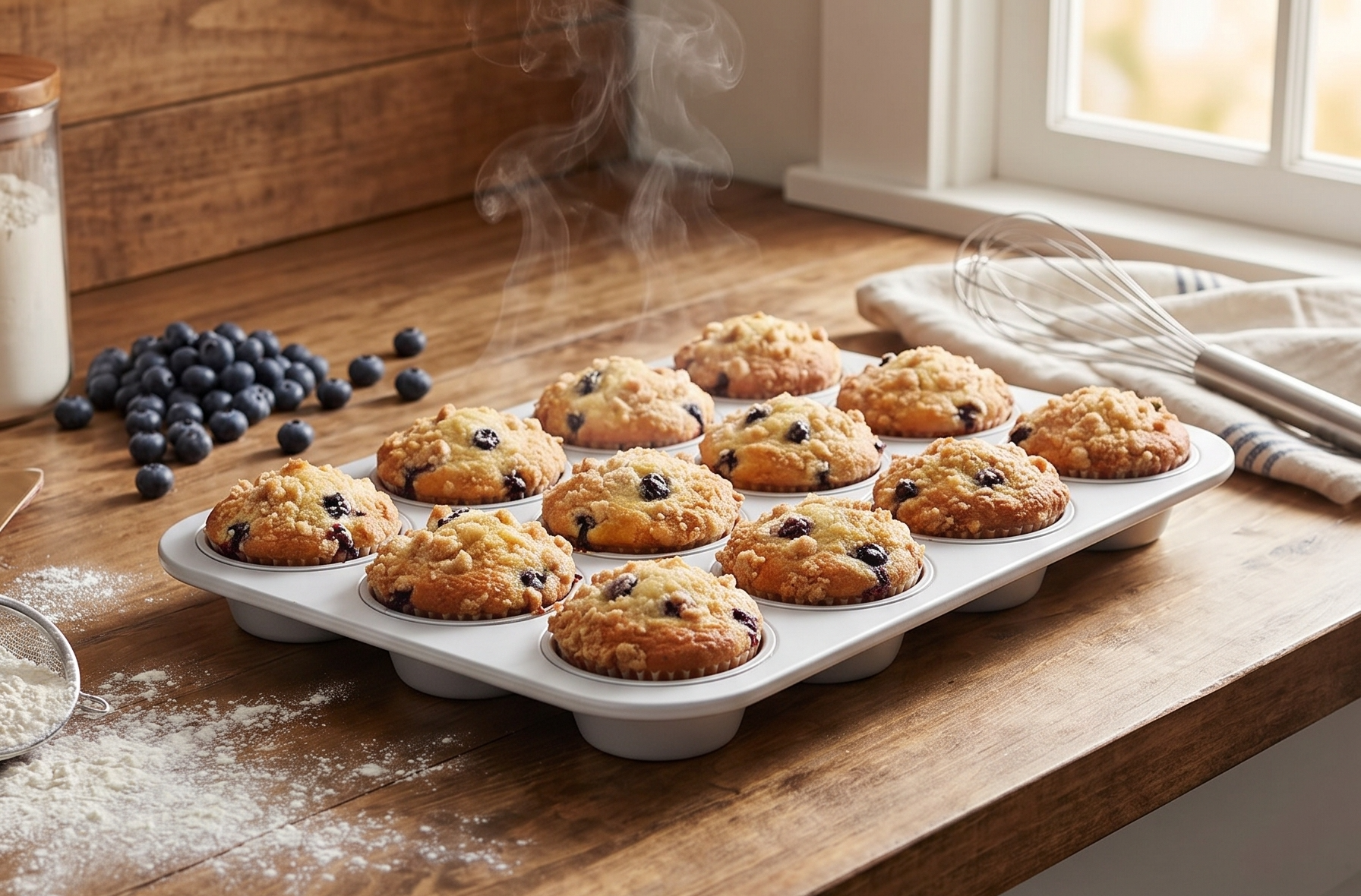 Fat Daddio's Anodized Aluminum Standard Muffin Pan, 11.2 x 15.8 Inch