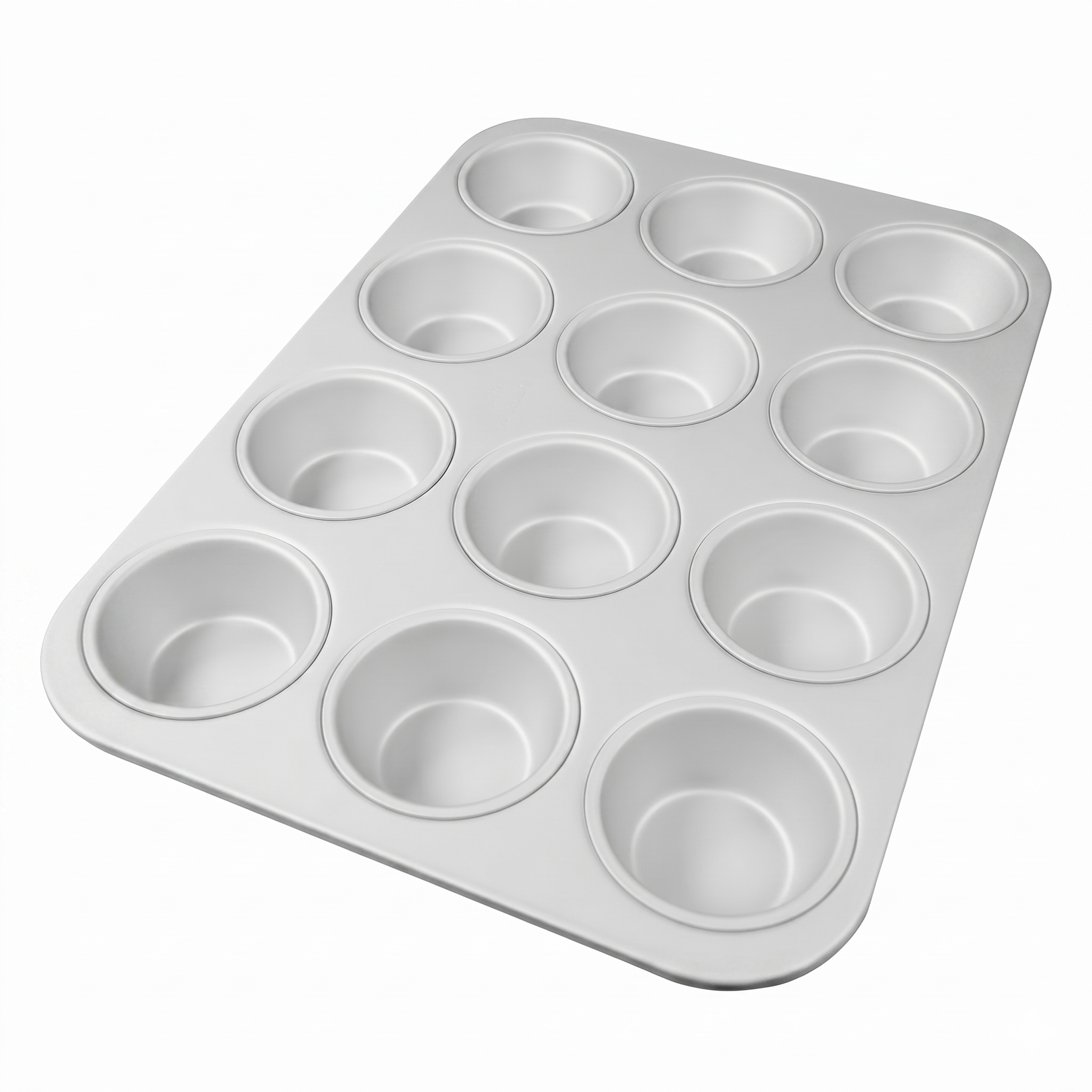 Fat Daddio's Anodized Aluminum Standard Muffin Pan, 11.2 x 15.8 Inch