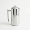 Frieling French Press Coffee Maker - 17 oz, Polished Stainless Steel - Double-Wall Insulated French Press & Cold Brew Pitcher for Camping & Travel - Manual Non-Plastic Coffee Maker