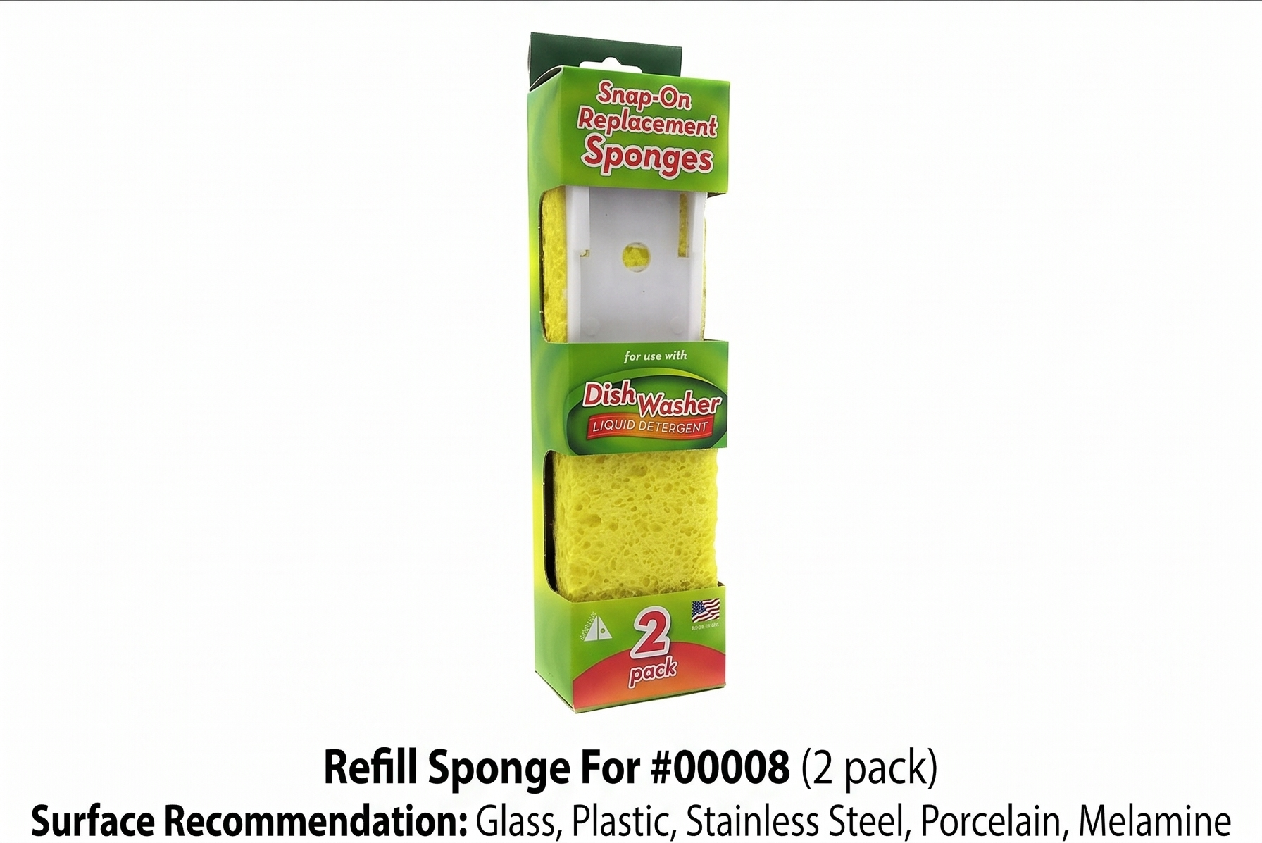 Refill Sponge For #00008 (2 pack)