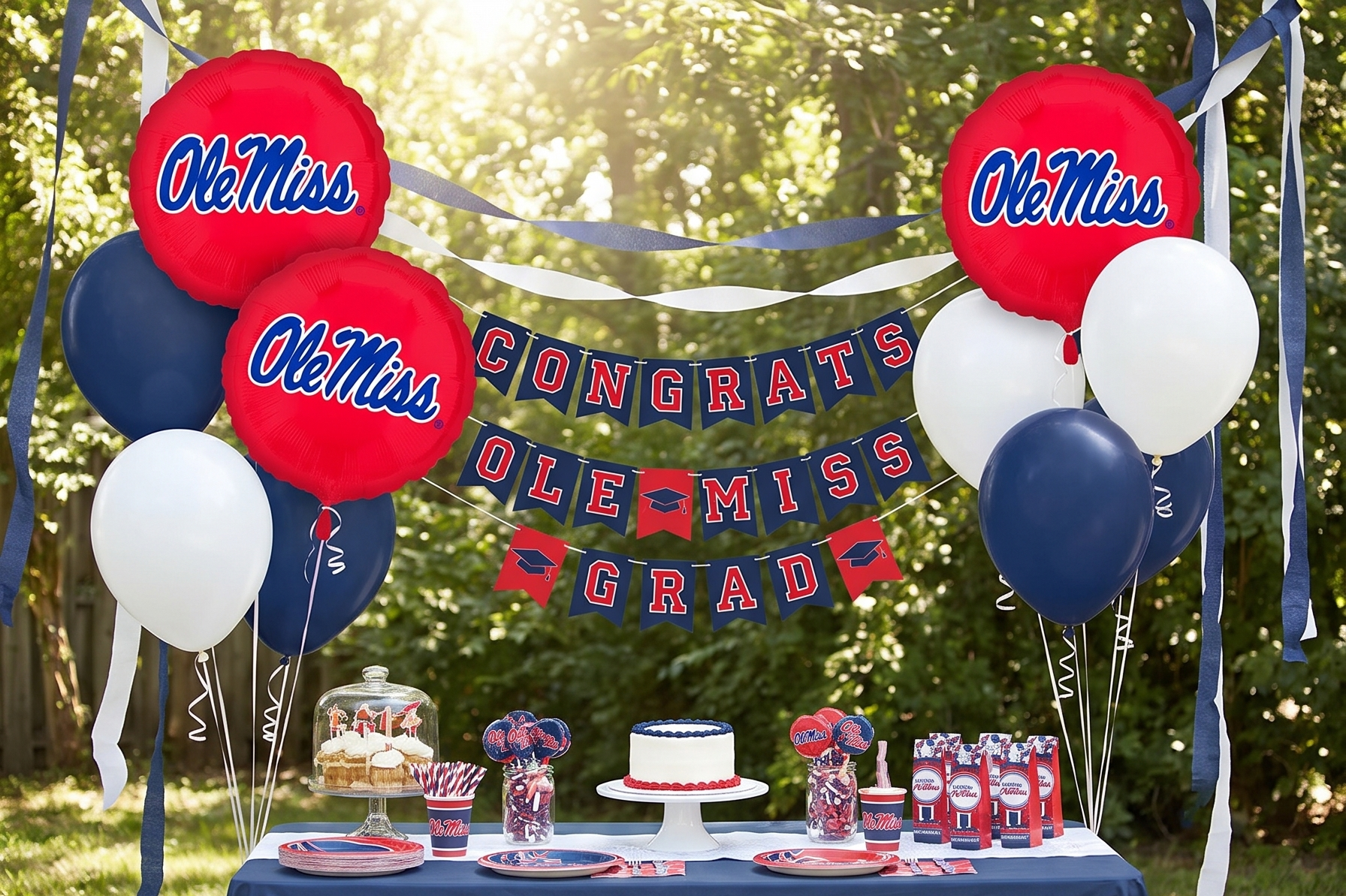Anagram International University of Mississippi Foil Balloon, 18", Multicolor