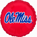 Anagram International University of Mississippi Foil Balloon, 18", Multicolor