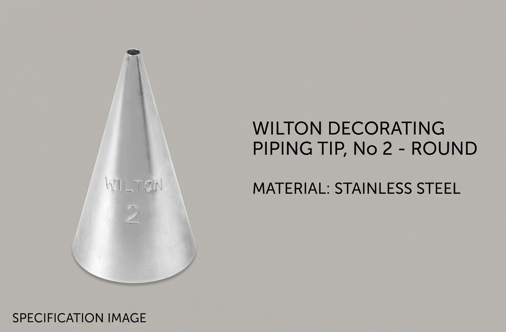 Wilton Decorating Piping Tip, No 2 - Round