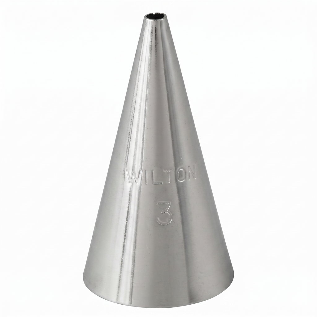 Wilton Decorating Piping Tip, No 3 - Round