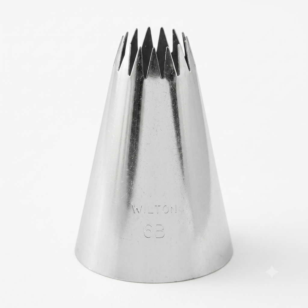 Wilton Decorating Piping Tip, No 6B - Star