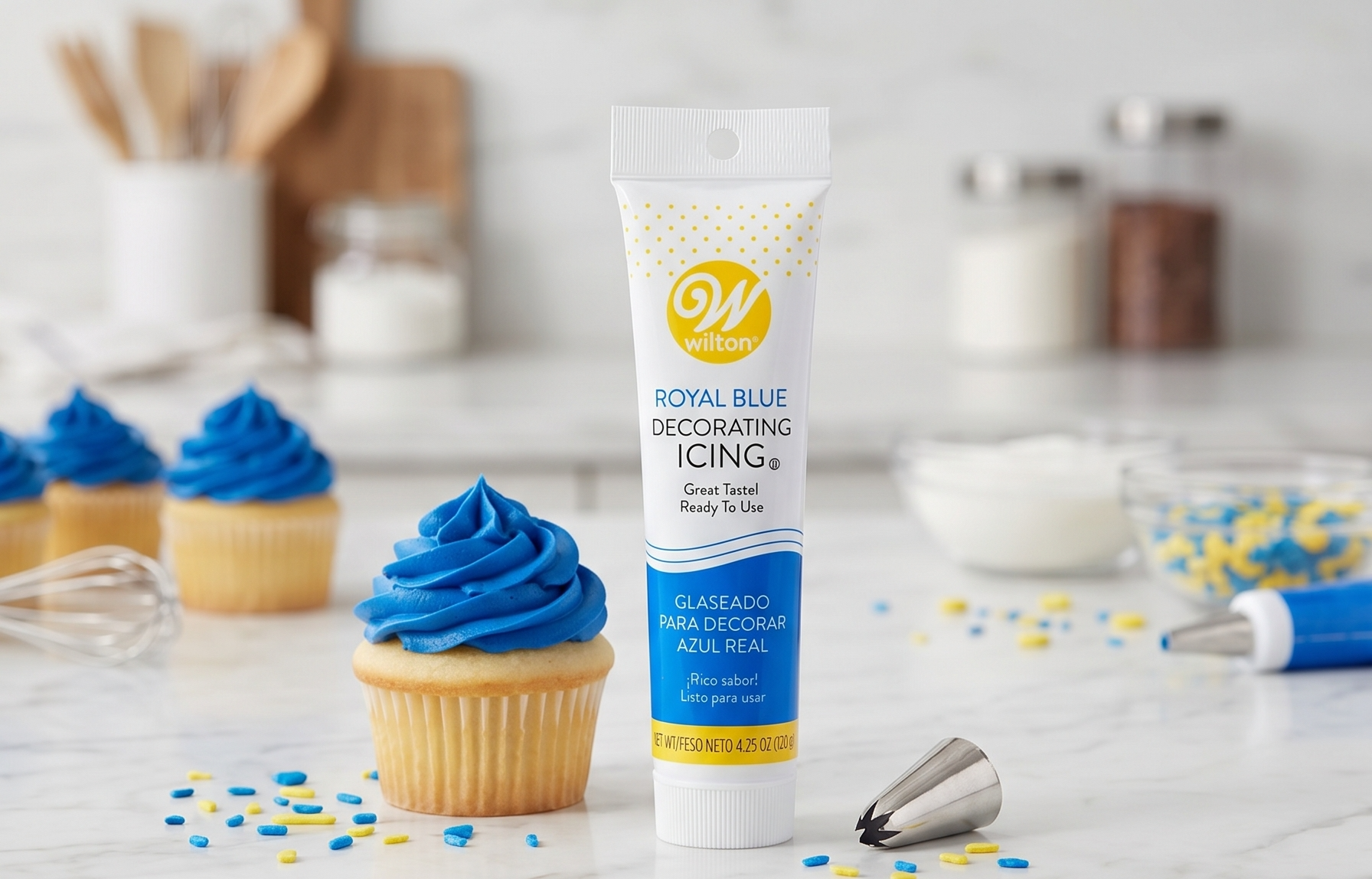 Wilton Decorating Icing 4.25Oz-Royal Blue