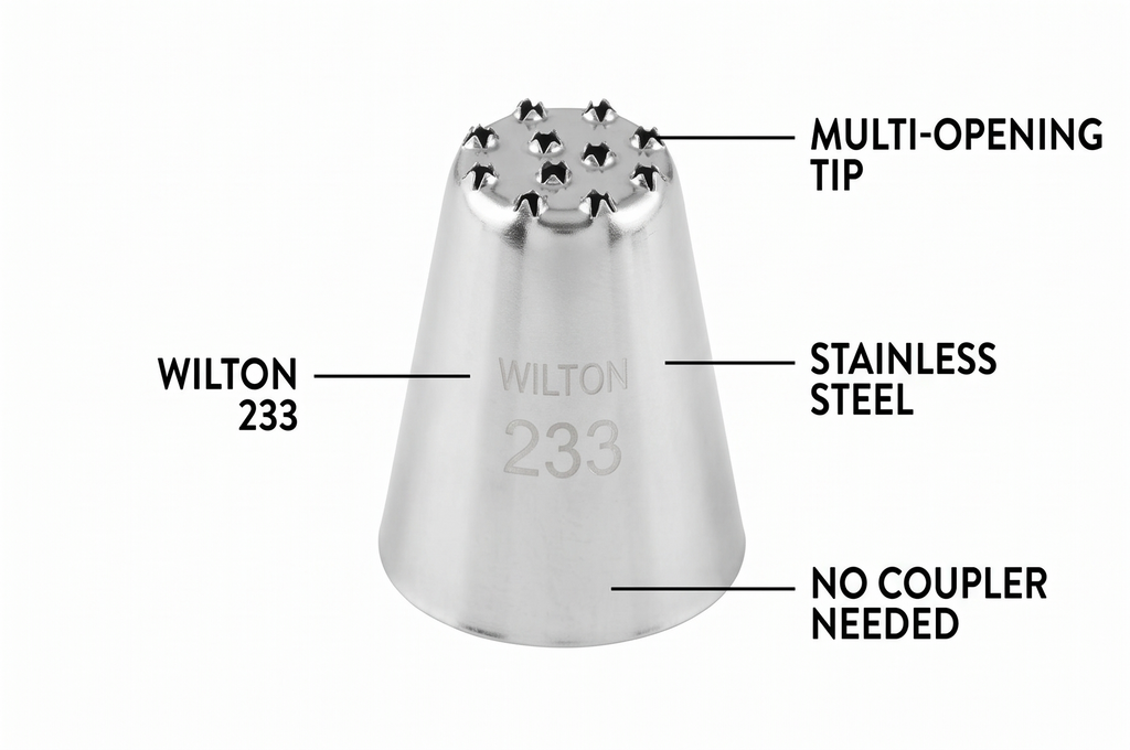 Wilton 418-9616 Grass Icing Tip