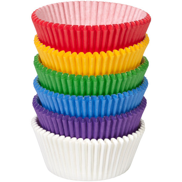 Wilton Baking Cups, Rainbow Assorted, 150 ct