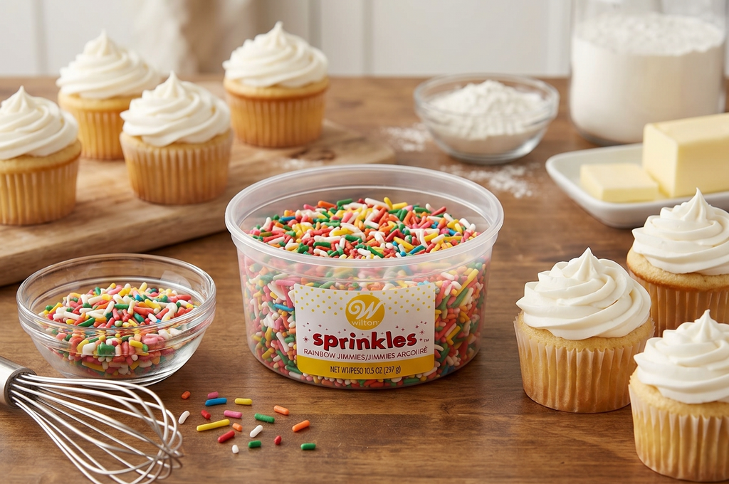 Jimmies Sprinkles 10.5oz Tub-Rainbow