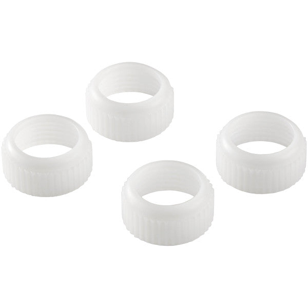 Wilton 4 Piece Decorating Tip Coupler Ring Set