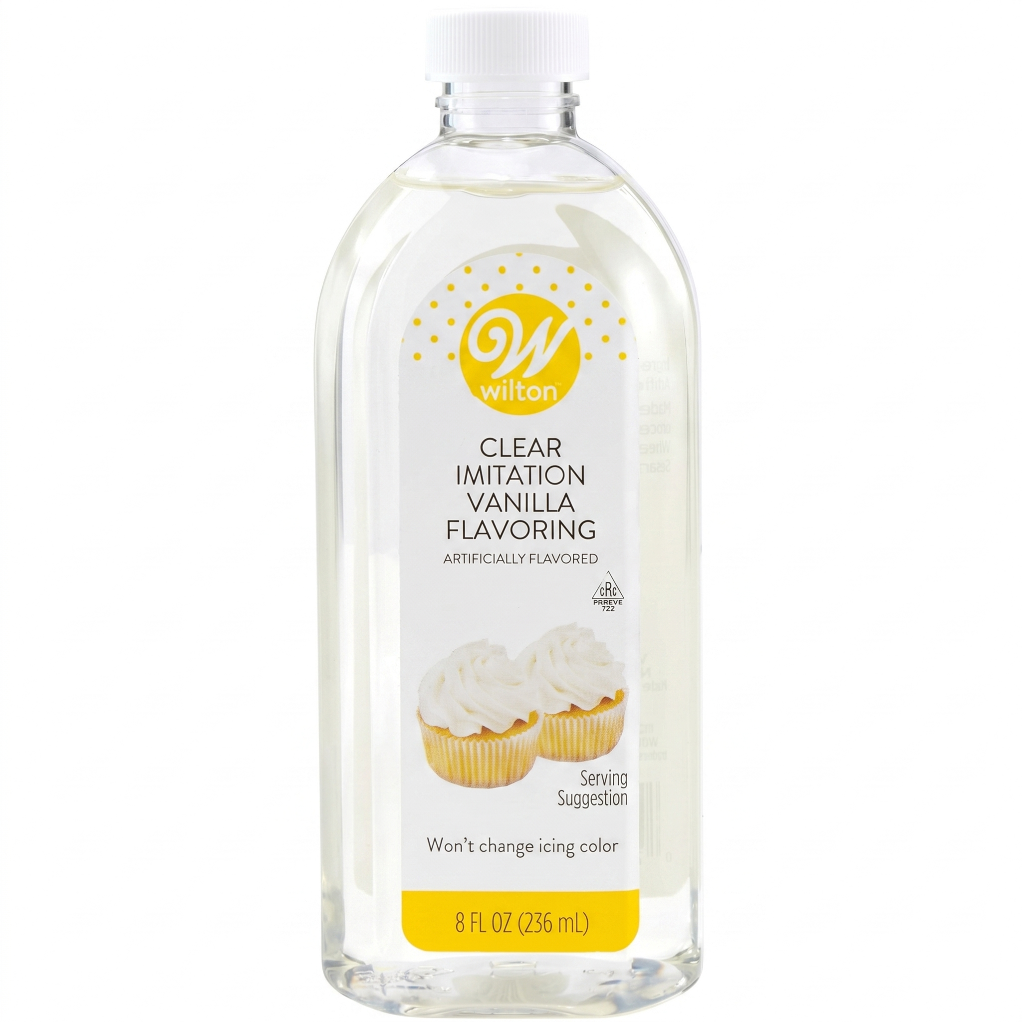 Wilton Clear Imitation Vanilla 8 Oz Bottle