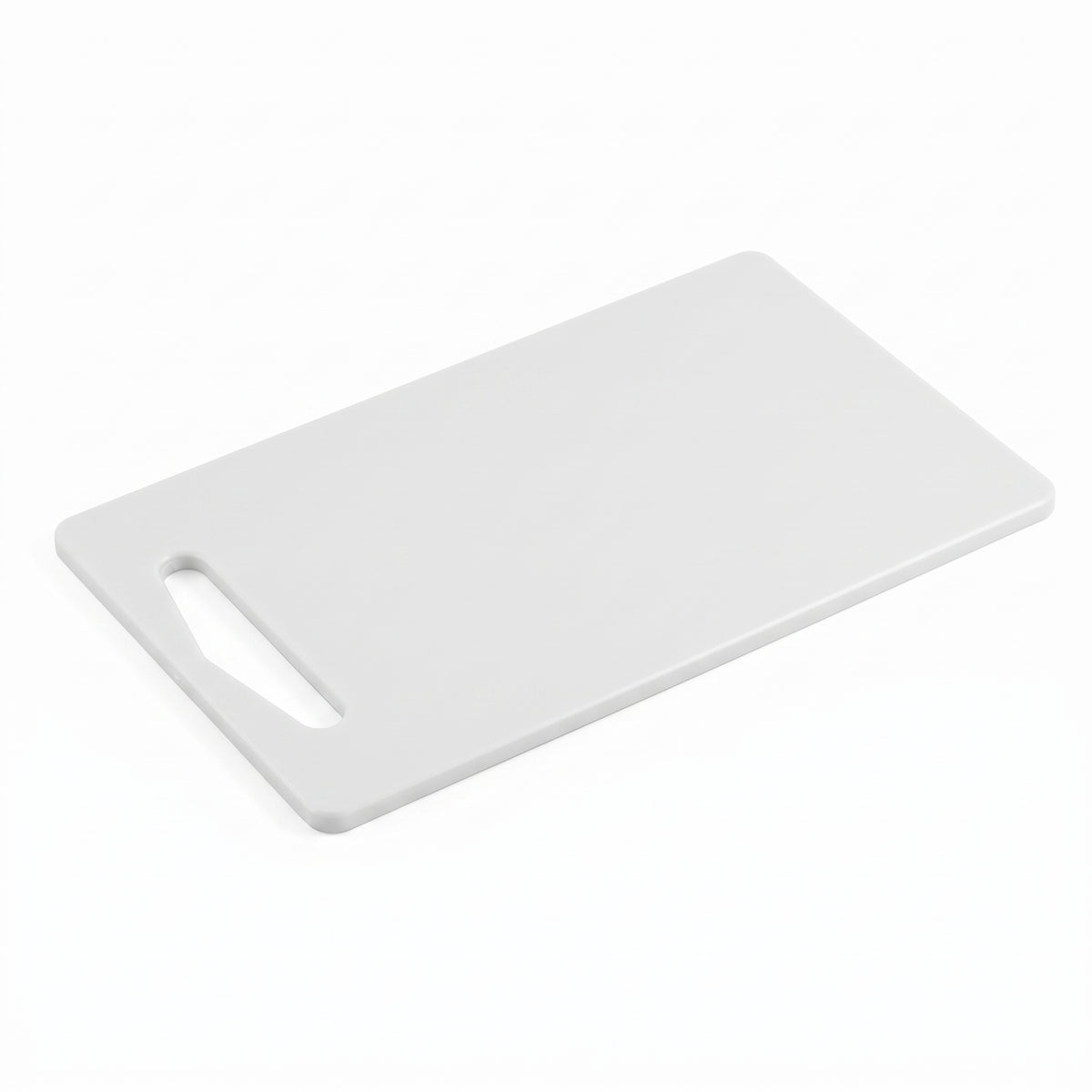 Linden Sweden Anita Cutting Board with Handle - Safe for Meat and Produce, Won't Dull Knives - Slim, Lightweight Design for Easy Storage, Dishwasher-Safe, White, Small - 9,25” x 6”