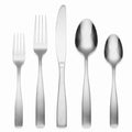 Cambridge Silverware Set, Madison 20-Piece Flatware Set, Service For 4, 18/0 Stainless Steel, Dishwasher Safe, Flatware Cutlery Sets, Kitchen Utensils, Knives Spoons And Forks (Silver, 20 Pieces)