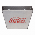 TableCraft Coca-Cola Stainless Steel Cap Catcher, Red/Silver