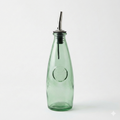 Tablecraft 12Oz Oil Vinegar Bot Recycled Grn Glass