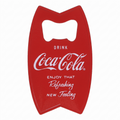 Tablecraft Stainless Steel Coca-Cola Bottle Opener Fridge Magnet, Red