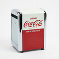 Tablecraft Coca-Cola Napkin Dispenser, Half, Red
