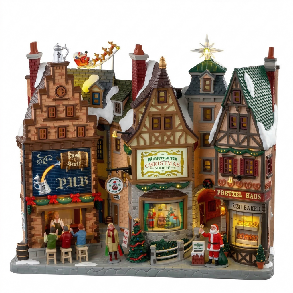 Lemax Christmas Village Wintergarten Lane Battery Operated (4.5V) - 05701