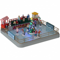 Lemax Lemax-14871 Vail Village-Sights & Sounds: Outdoor Skating Rink-(14871-UK), Multicoloured