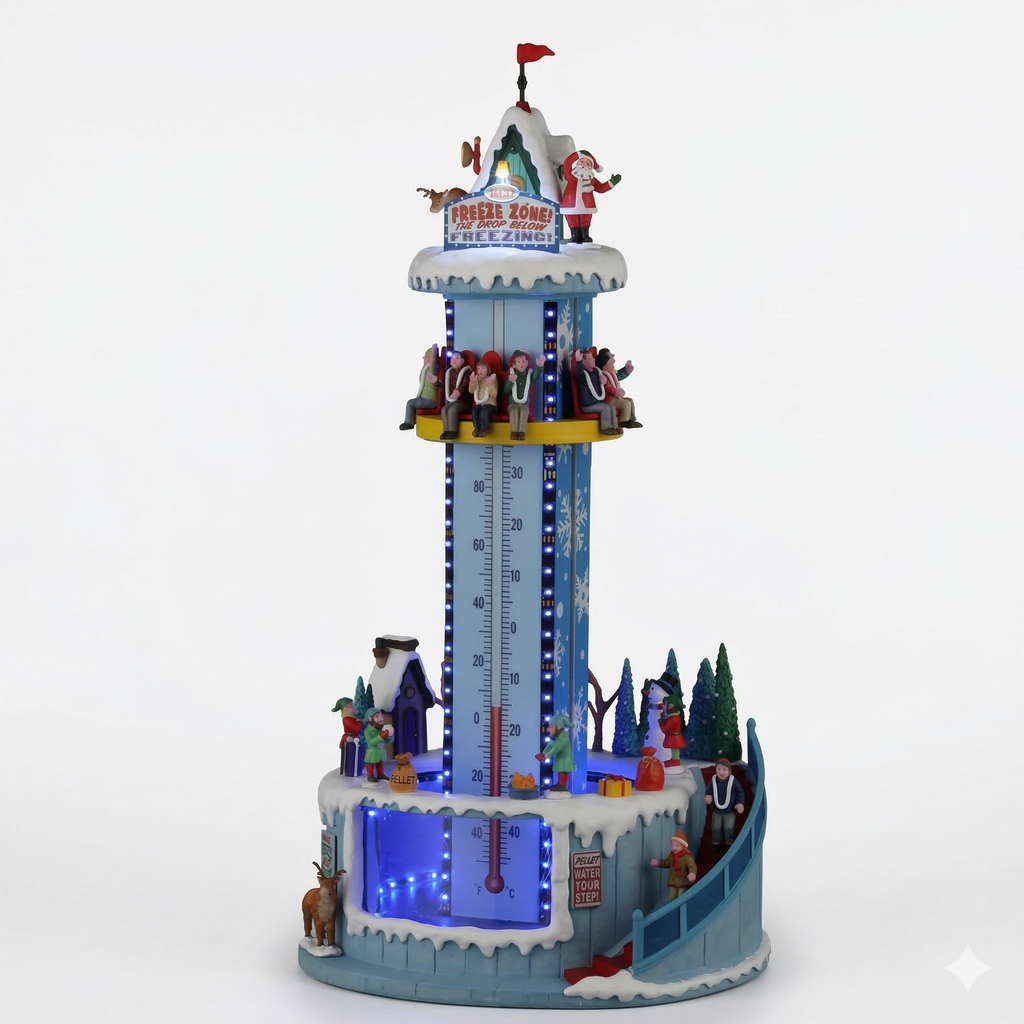 Lemax Santa's Freeze Zone, with 4.5V Adaptor #24958