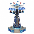Lemax Carnival-Sights & Sounds: Snowflake Paradrop-(34634-UK), Multi-Colour