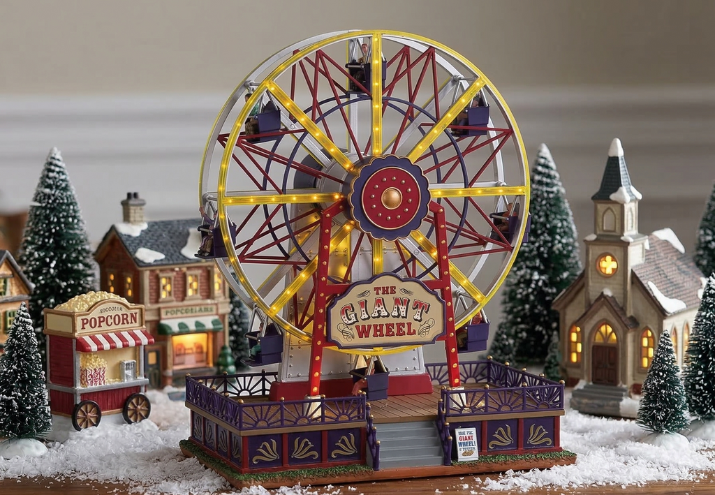 Lemax The Giant Wheel, with 4.5V Adaptor #94482