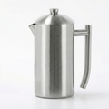 Frieling Double-Wall Stainless Steel Coffee Press - 17 oz - Insulated French Press Coffee Maker for Camping & Travel - Non Plastic Design