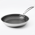 Black Cube Frieling Quick Release Cookware Fry Pan - 9.5-Inch - Non Stick Frying Pans - Quick Release Pans - Stainless Steel Non Stick - Stainless Fry Pan Hybrid Cookware