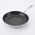 Black Cube CeramicQR Cookware Made in France Quick Release Fry Pan-Ceramic Non-Stick Skillet-For Induction Cooktops, 12.5-Inch