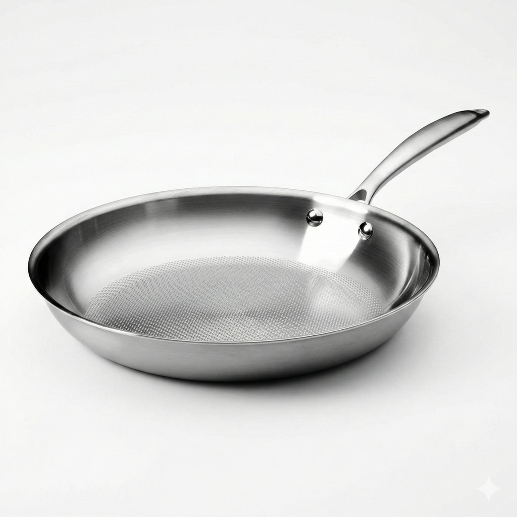 Black Cube TitaniumMAX Cookware - Made in France - Quick Release Titanium Cookware - 9.5" Fry Pan - Titanium Pan Suitable for Induction Cooktops - No PFAS - Induction Cook Top