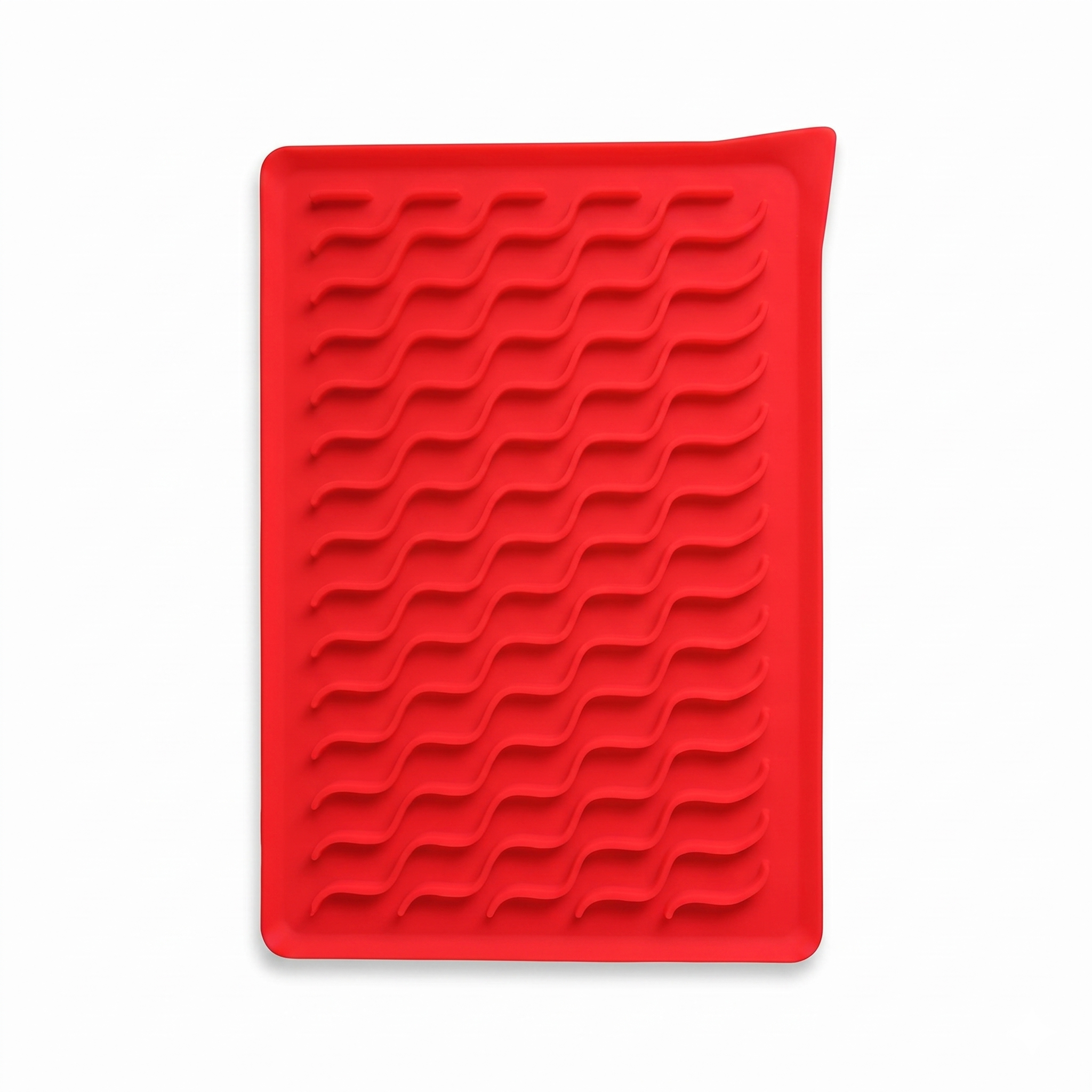 Talisman Designs Talisman Designs Baking Bacon in the Oven Silicone Bacon Mat for Oven, Professional Kitchen Cooking Accessory, Non-Stick Roasting Surface (16L X 11W Bacon Mat | Red)